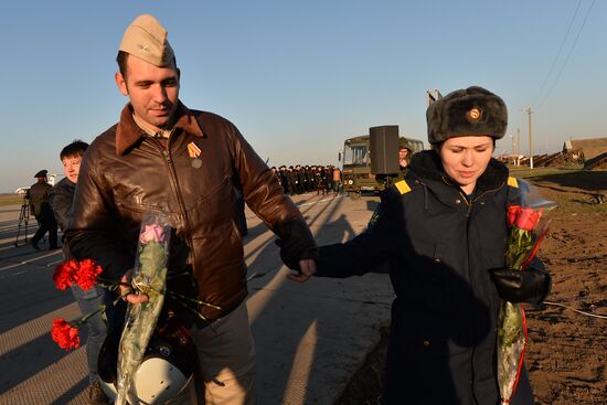 Crews of Russian aircraft welcomed home in Primorye-Akhtarsk from Khmeimim Air Base