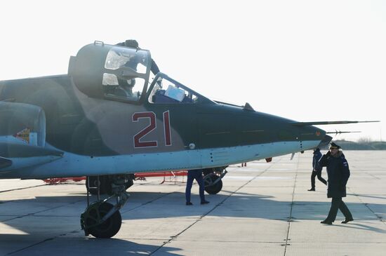Crews of Russian aircraft welcomed home in Primorye-Akhtarsk from Khmeimim Air Base