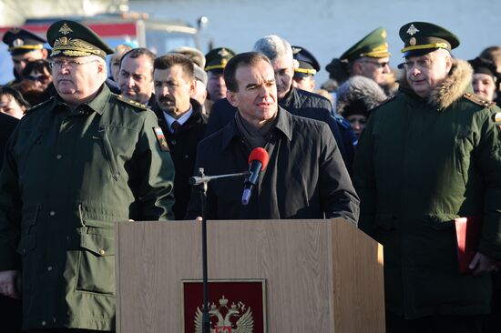 Crews of Russian aircraft welcomed home in Primorye-Akhtarsk from Khmeimim Air Base