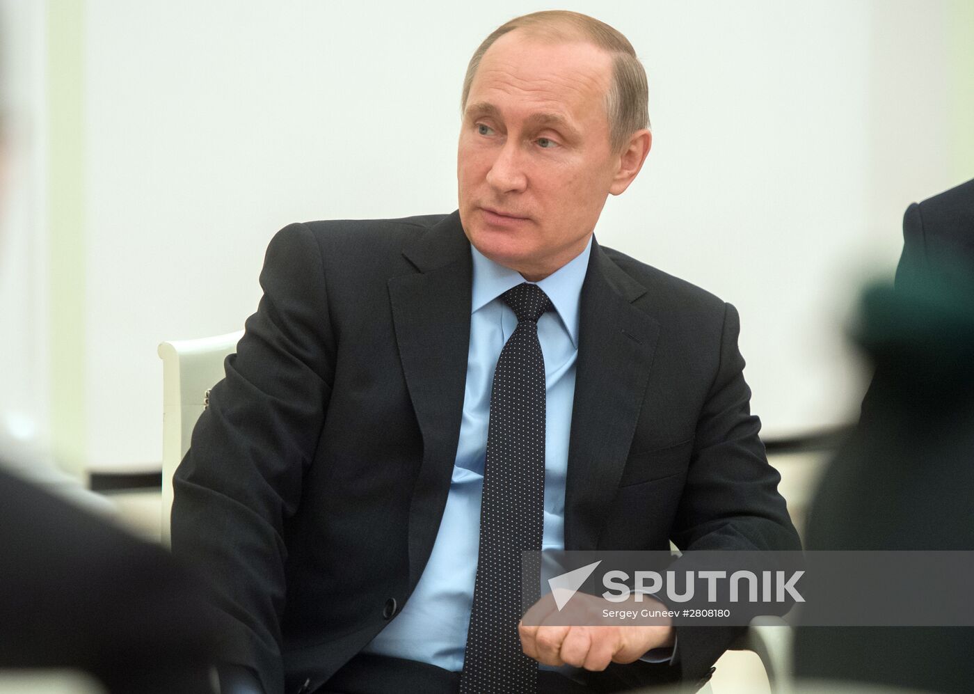 Russian President Vladimir Putin's meeting with President of Israel Reuven Rivlin