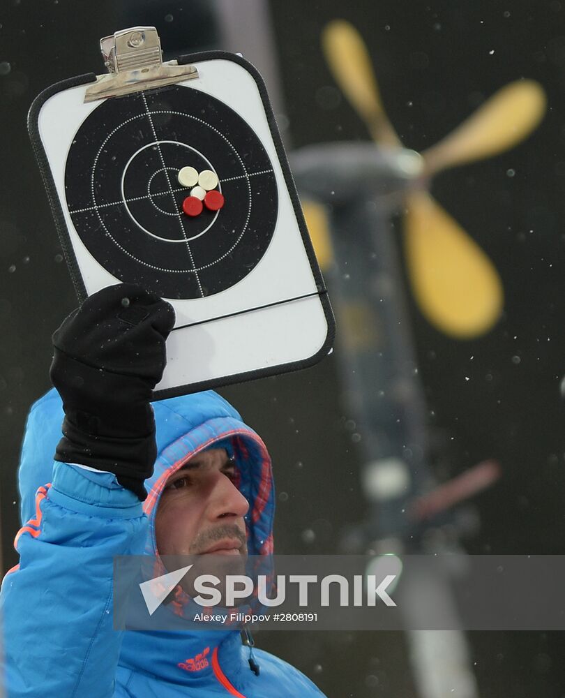 Biathlon World Cup 9. Training sessions