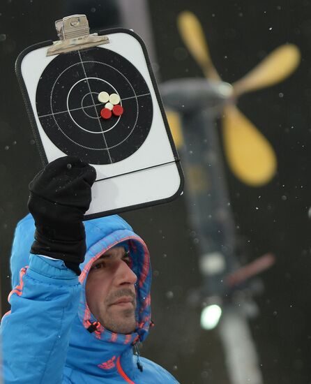 Biathlon World Cup 9. Training sessions