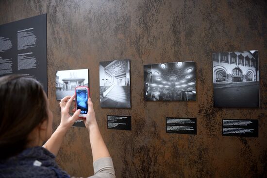 Moscow Metro - Underground Architectural Monument exhibition opening