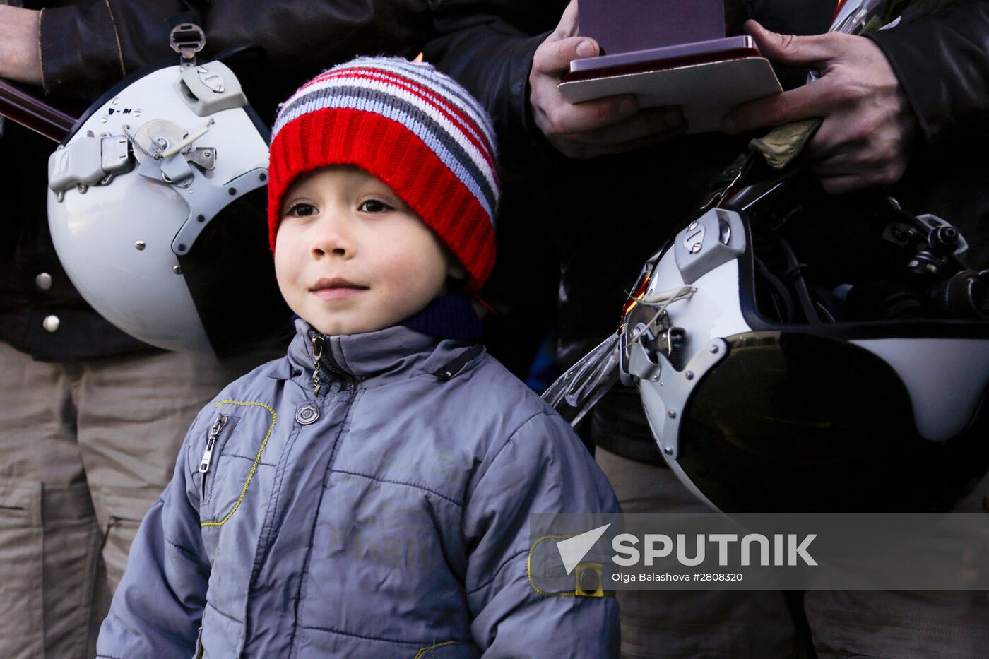 Crews of Russian aircraft welcomed home in Primorye-Akhtarsk from Khmeimim Air Base