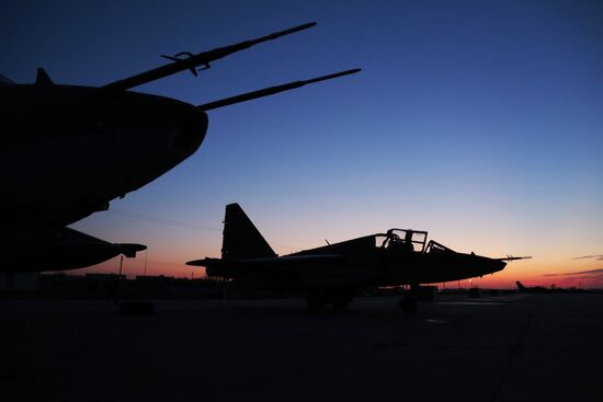 Crews of Russian aircraft welcomed home in Primorye-Akhtarsk from Khmeimim Air Base