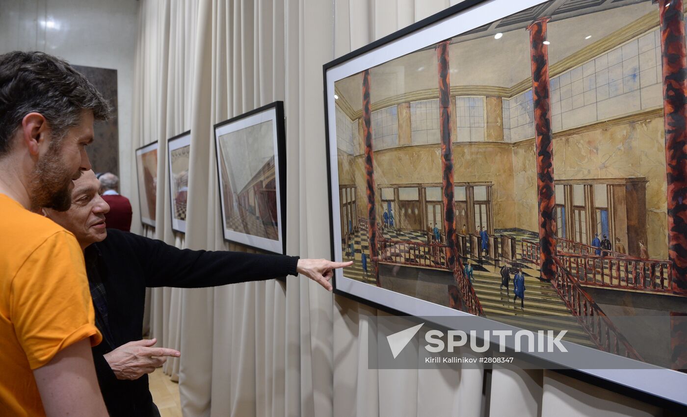 Moscow Metro - Underground Architectural Monument exhibition opening