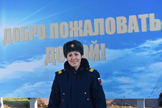 Crews of Russian aircraft welcomed home in Primorye-Akhtarsk from Khmeimim Air Base