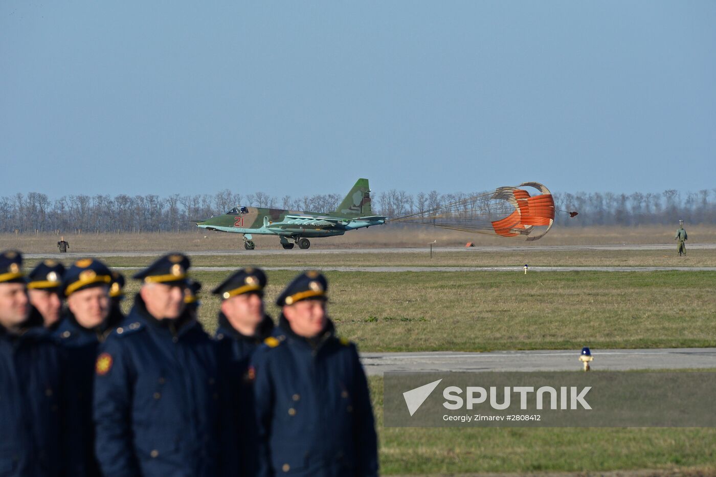Crews of Russian aircraft welcomed home in Primorye-Akhtarsk from Khmeimim Air Base