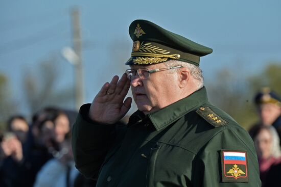 Crews of Russian aircraft welcomed home in Primorye-Akhtarsk from Khmeimim Air Base
