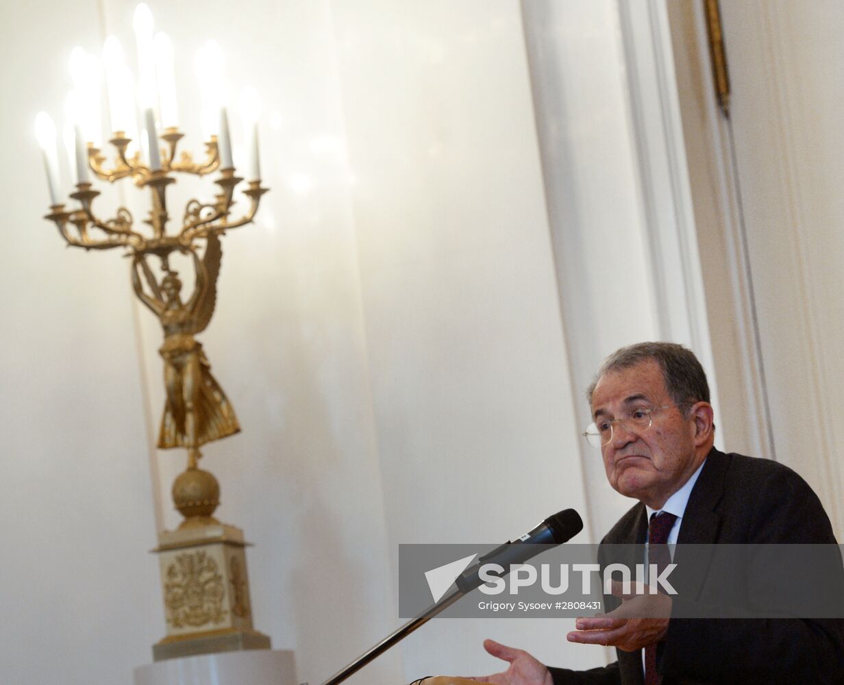 Lecture by Former Prime Minister of Italy Romano Prodi