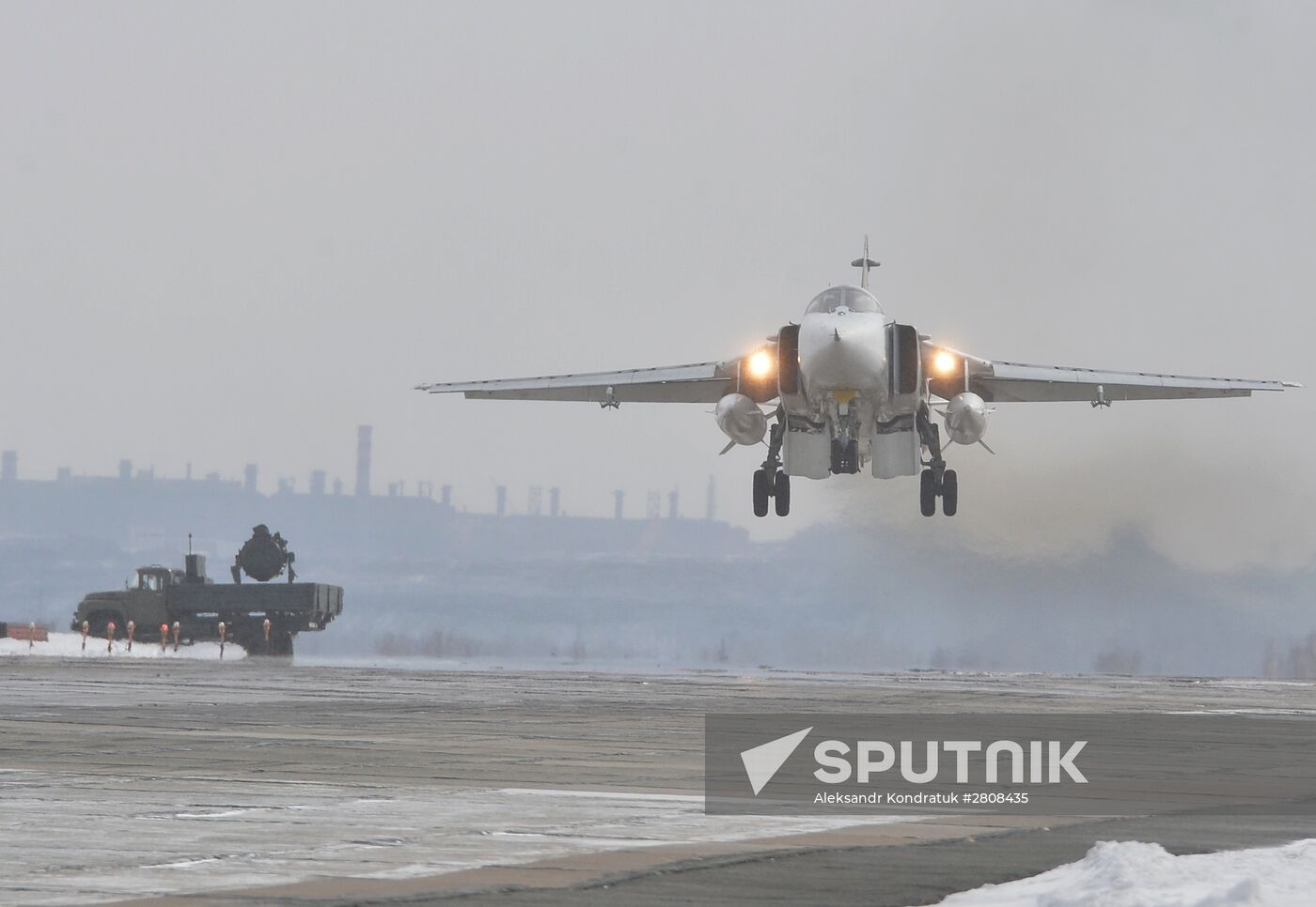Three Su-24M bombers return to Chelyabinsk Region from Khmeimim Air Base