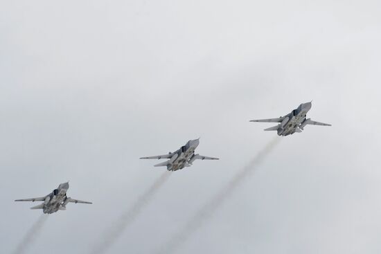 Three Su-24M bombers return to Chelyabinsk Region from Khmeimim Air Base
