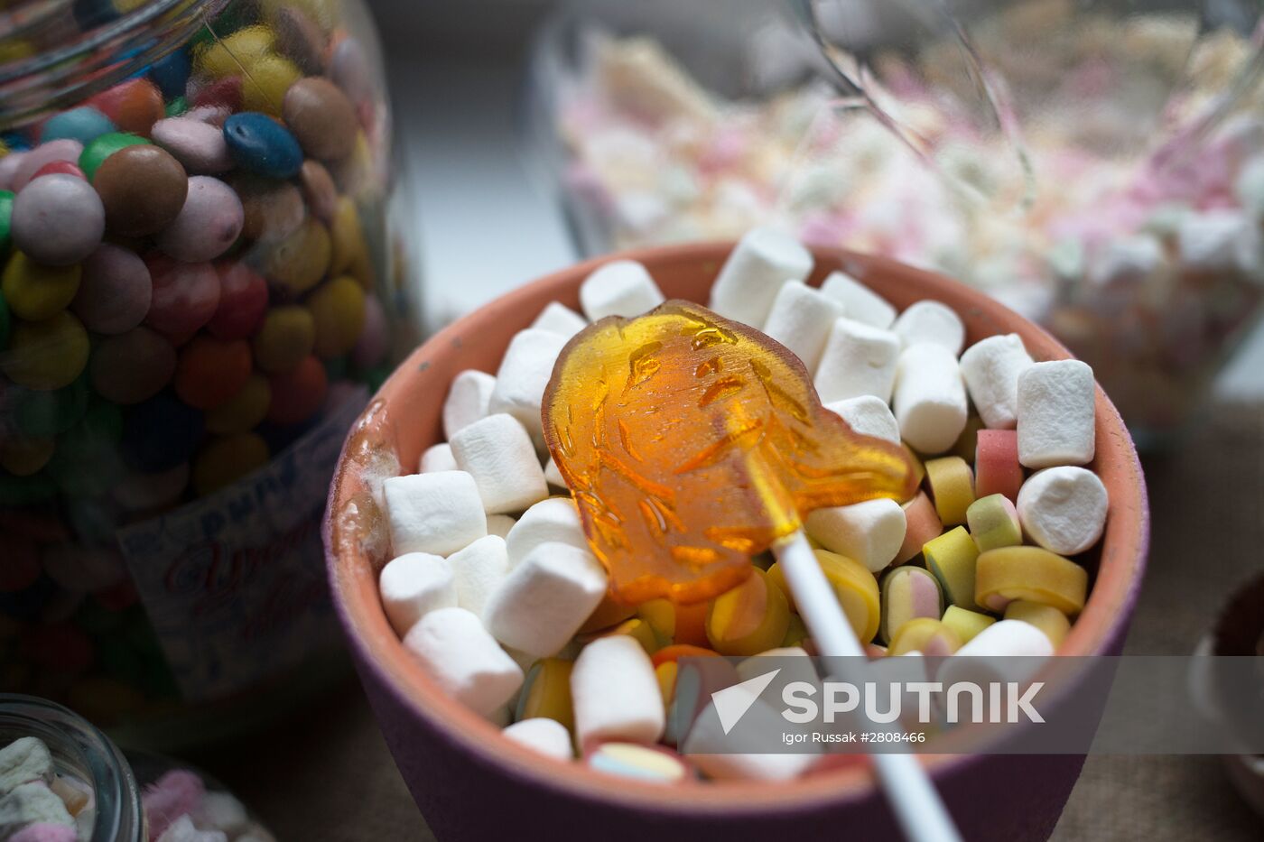 St Petersburg confectioners manufacture lollipops to support Maria Sharapova