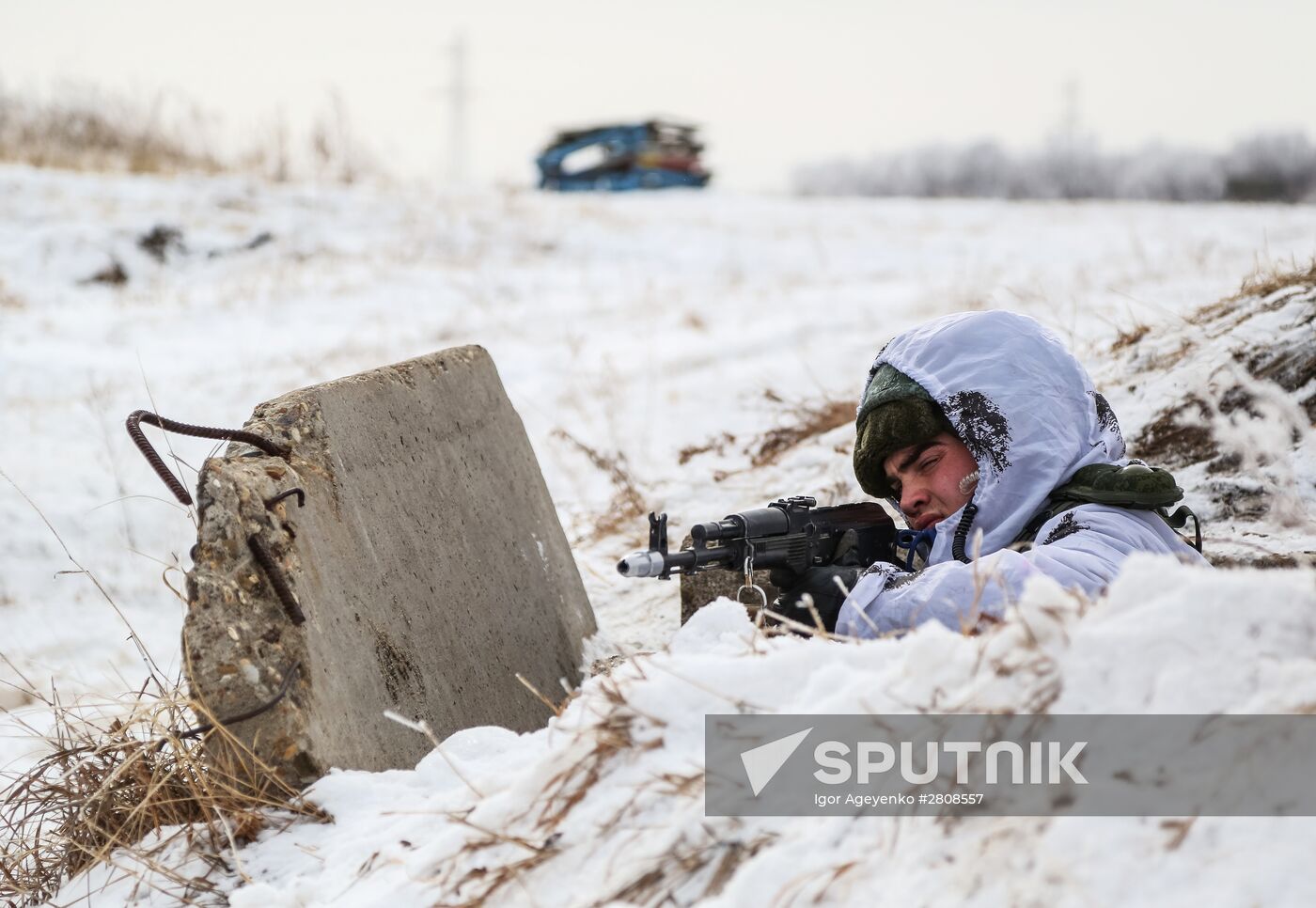 Far Eastern Combined Arms Command School cadets during military exercise