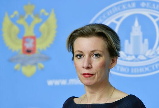 Press briefing by Russian Foreign Ministry Spokesperson Maria Zakharova