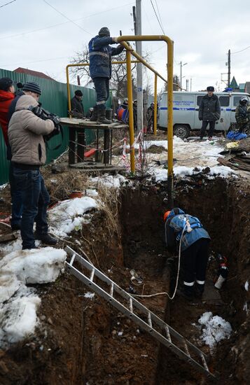 Riots in village outside Tula