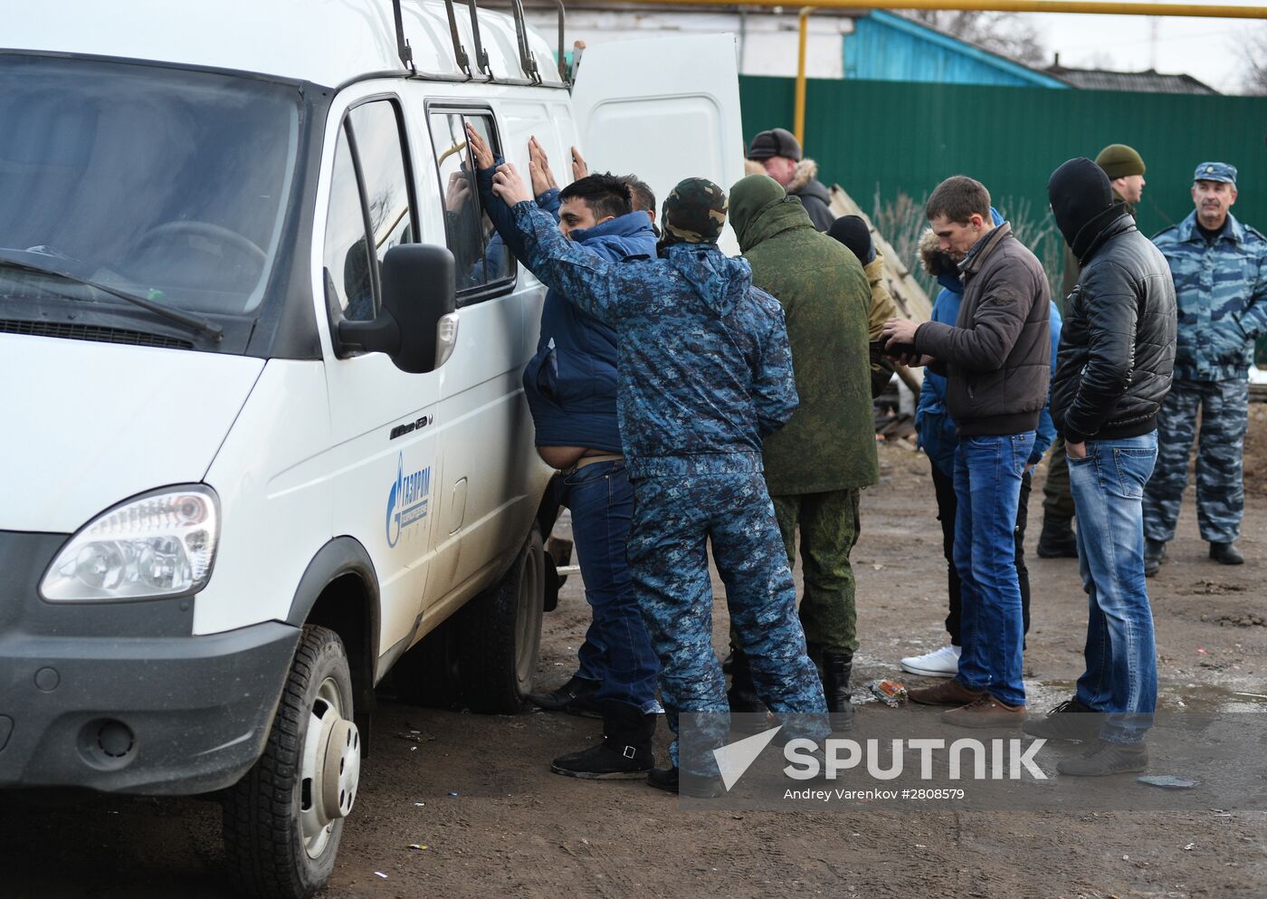 Riots in village outside Tula