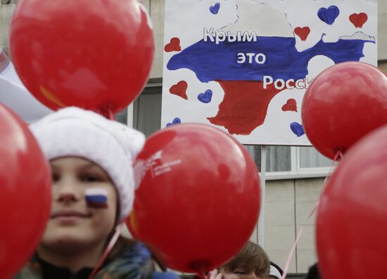 Crimea celebrates Reunification with Russia