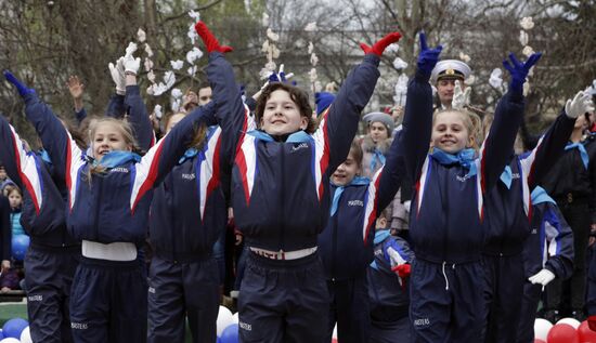 Crimea celebrates Reunification with Russia