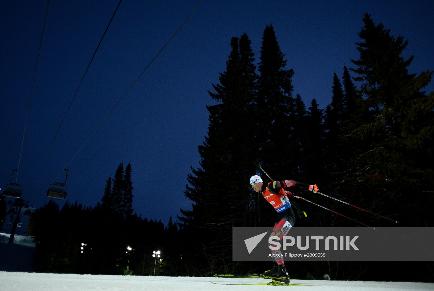 IBU World Cup Biathlon 9. Men's sprint