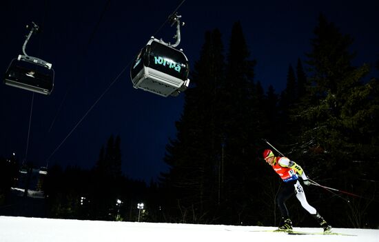 IBU World Cup Biathlon 9. Men's sprint