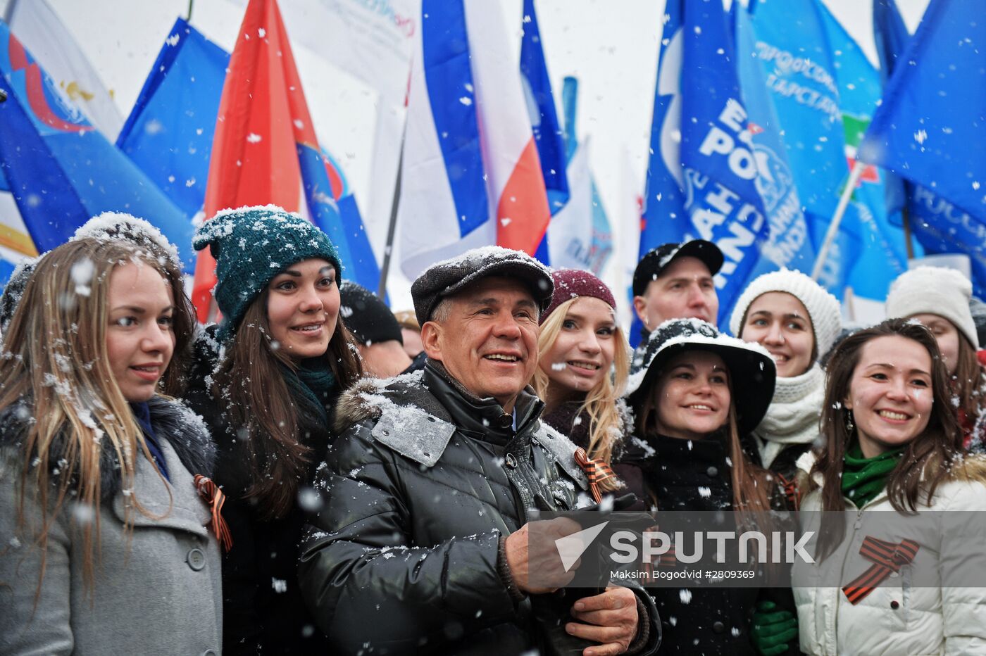 Crimea celebrates Reunification with Russia