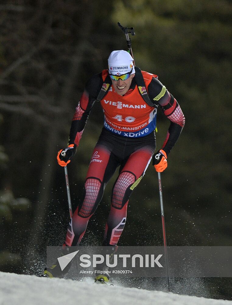 IBU World Cup Biathlon 9. Men's sprint