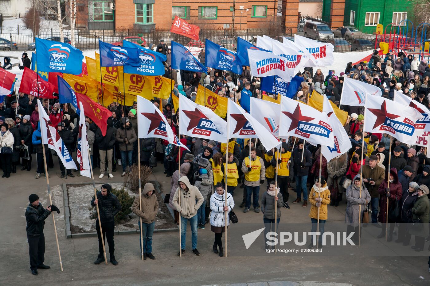 Celebrating Day of Crimea's Reunification with Russia