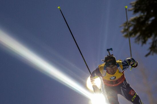 IBU World Cup Biathlon 9. Men's sprint