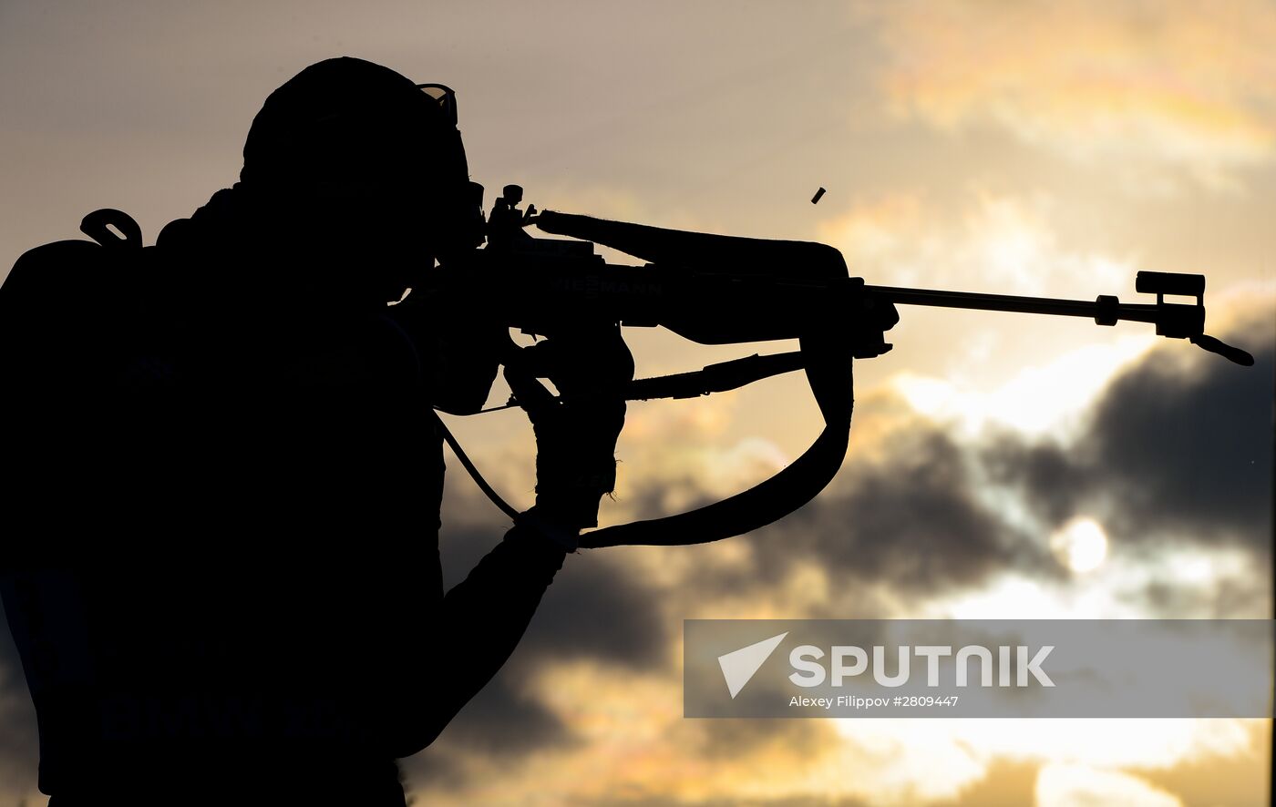 IBU World Cup Biathlon 9. Men's sprint