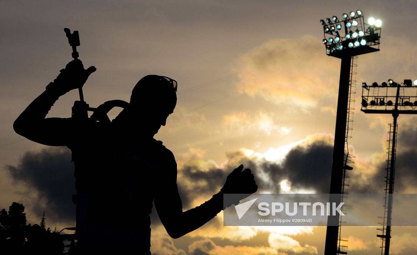 IBU World Cup Biathlon 9. Men's sprint