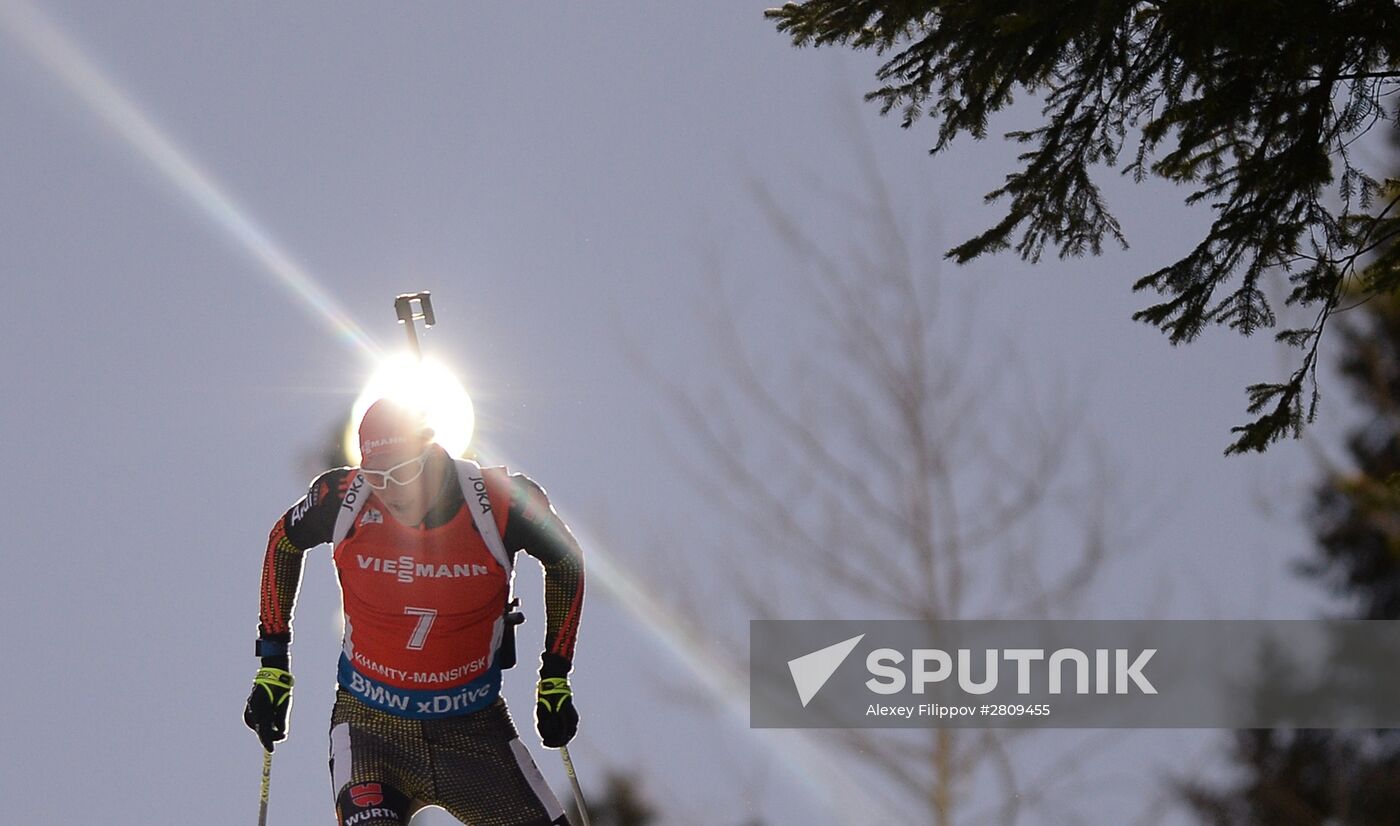 IBU World Cup Biathlon 9. Men's sprint