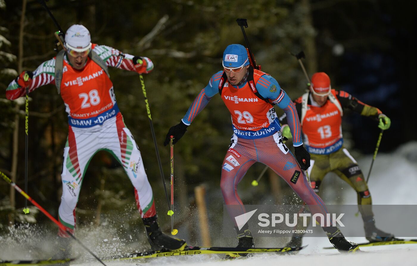 IBU World Cup Biathlon 9. Men's sprint