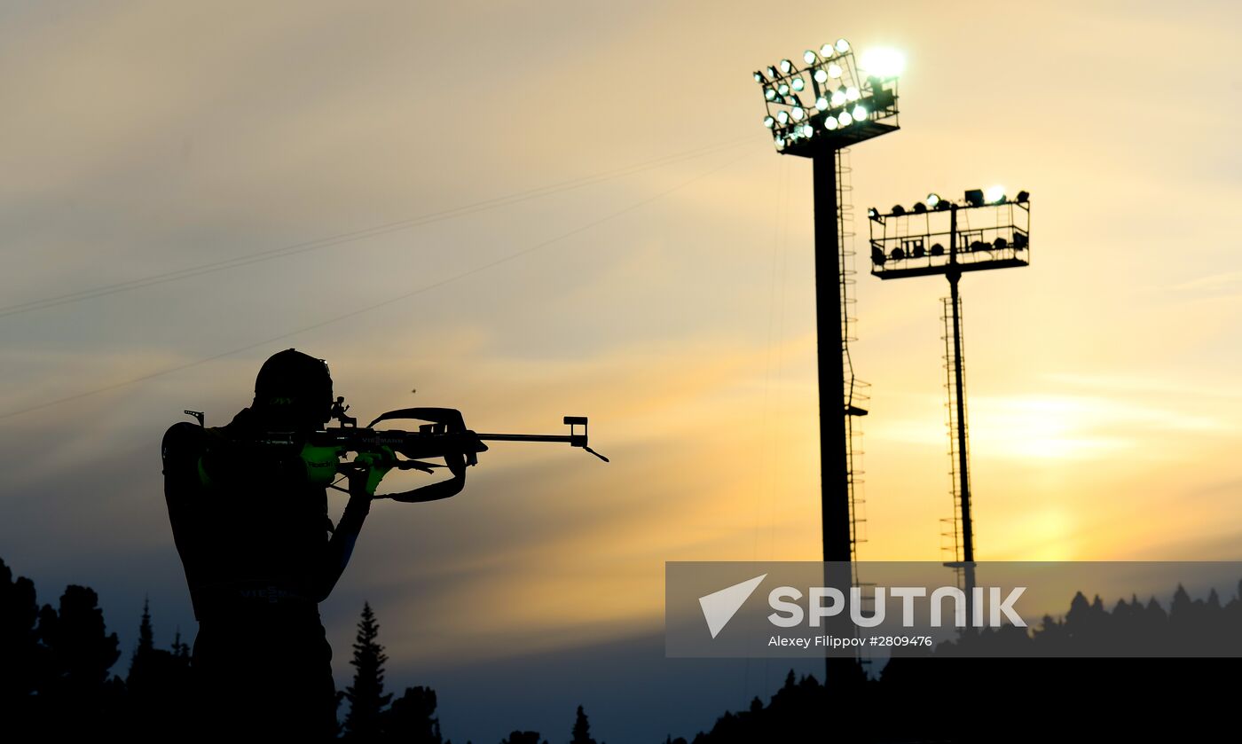 IBU World Cup Biathlon 9. Men's sprint