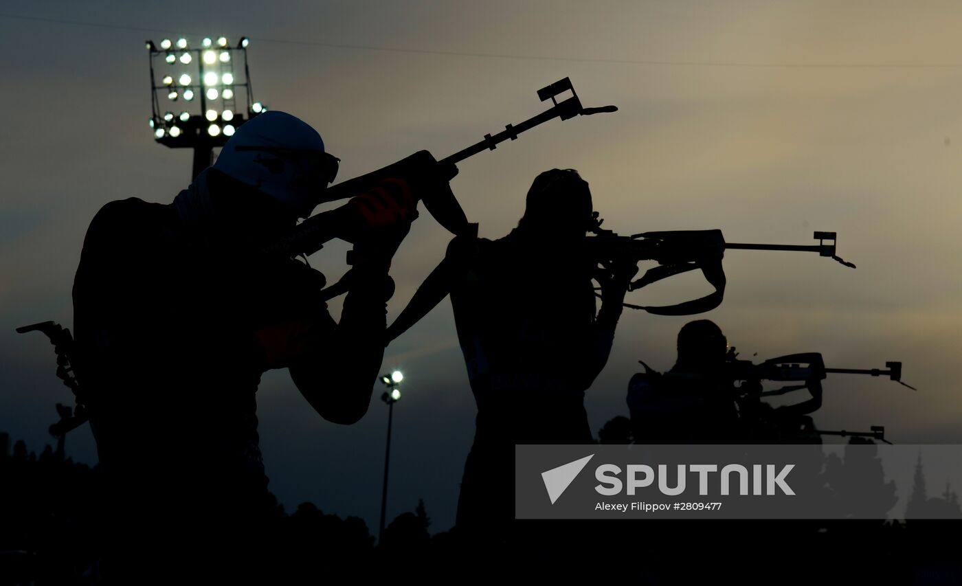 IBU World Cup Biathlon 9. Men's sprint