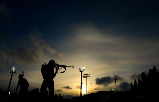 IBU World Cup Biathlon 9. Men's sprint