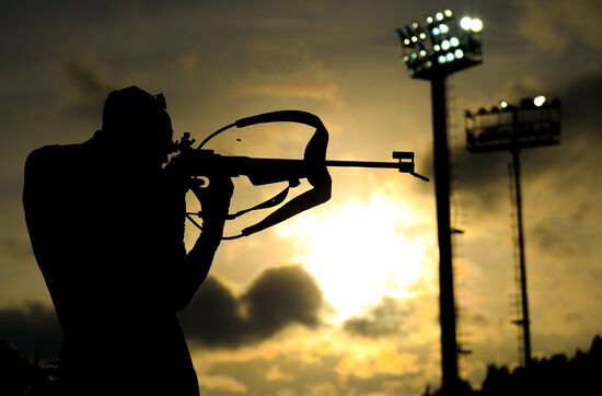 IBU World Cup Biathlon 9. Men's sprint