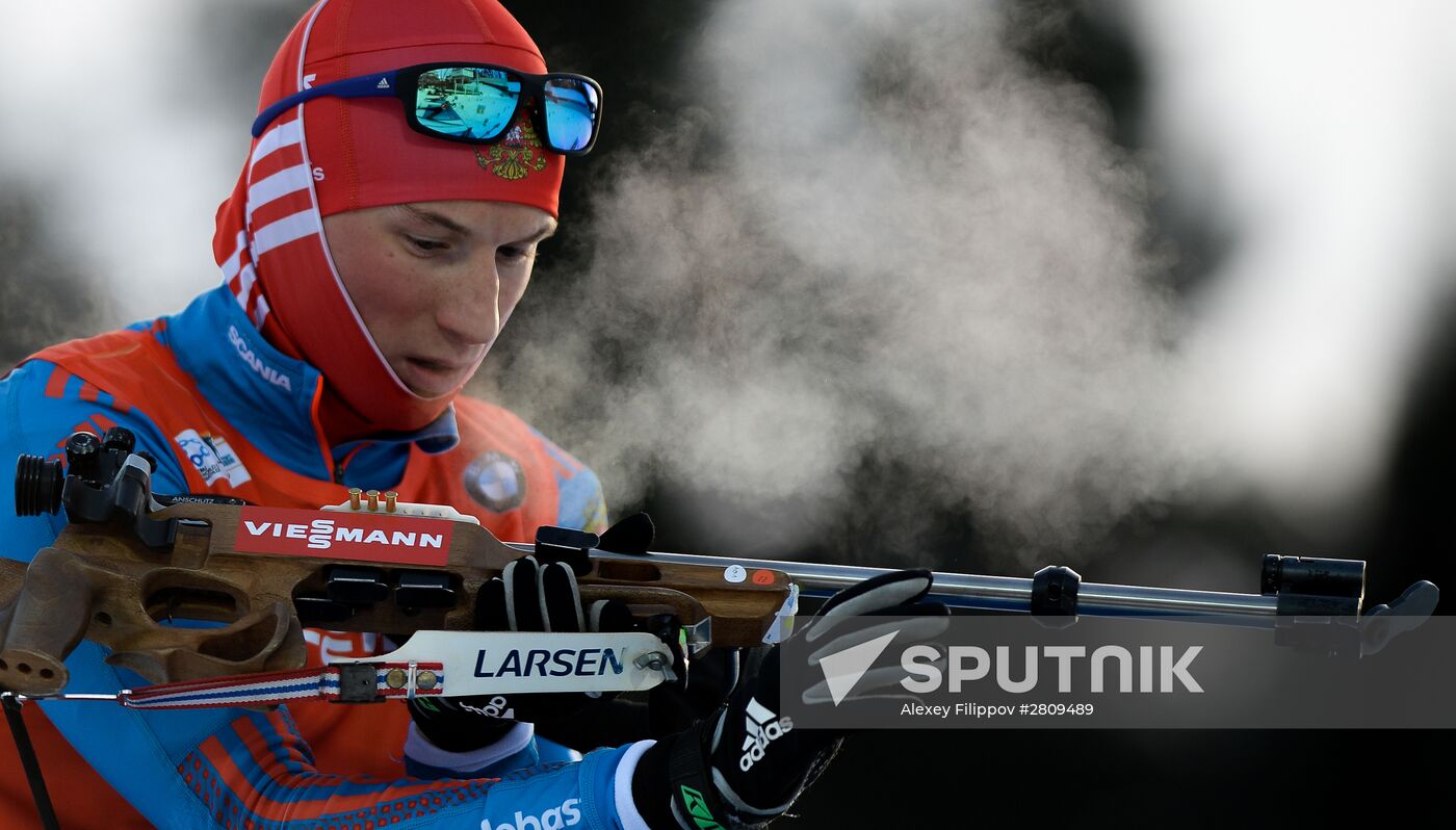 IBU World Cup Biathlon 9. Men's sprint