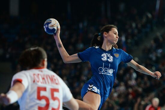 Handball. Women's 2016 Olympic Qualification Tournament. Russia vs Poland
