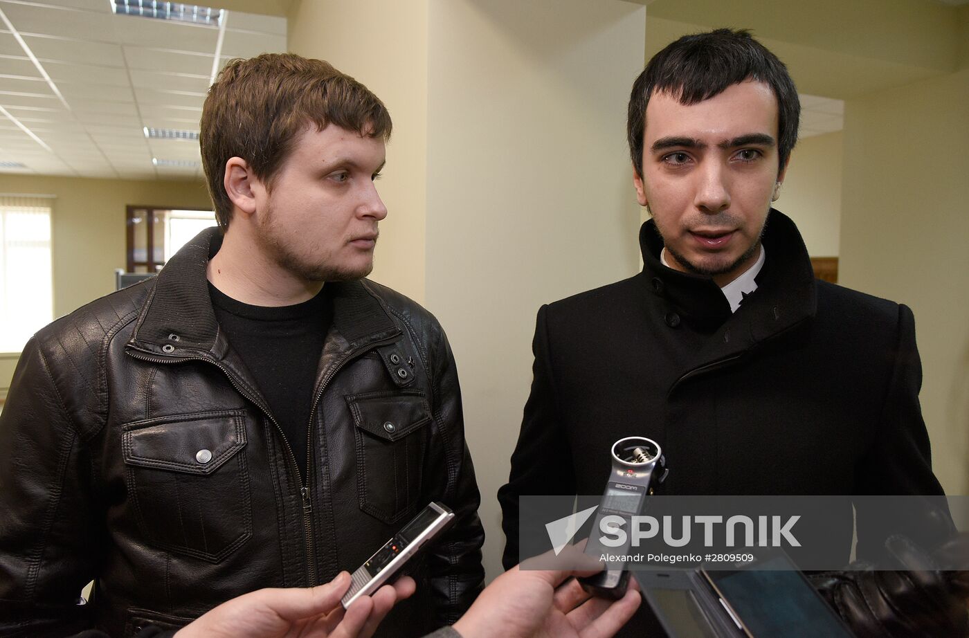 Pranksters Lexus (Alexei Kuznetsov) and Vovan (Vladimir Kuznetsov)