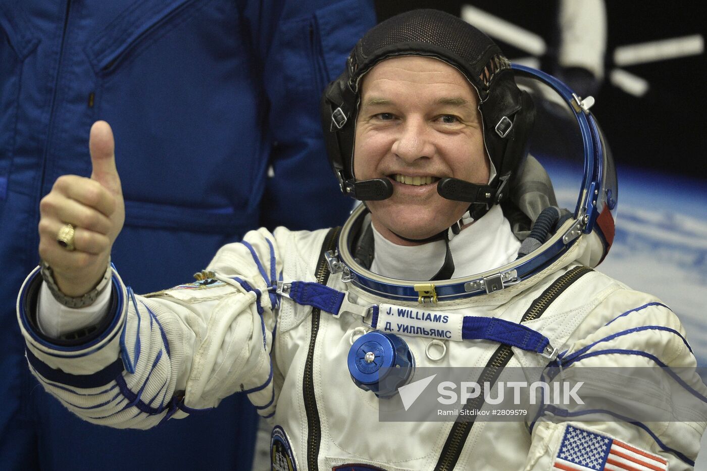 Launch of Soyuz-FG rocket with Soyuz TMA-20M spacecraft from the Baikonur Cosmodrome