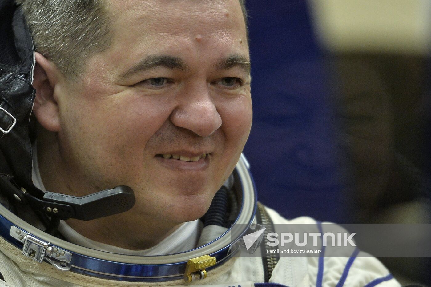 Launch of Soyuz-FG rocket with Soyuz TMA-20M spacecraft from the Baikonur Cosmodrome