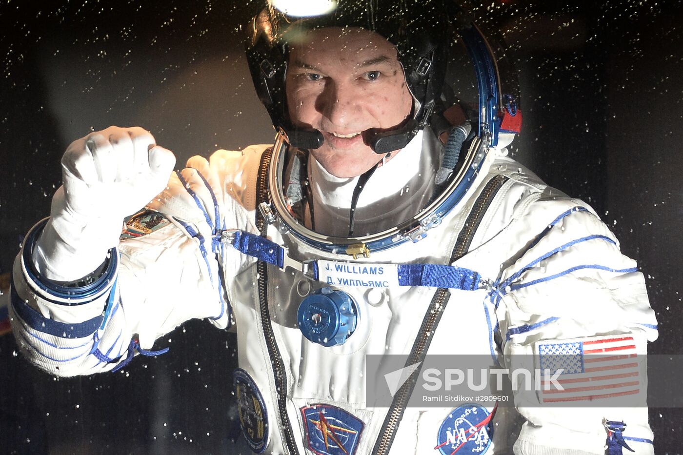 Launch of Soyuz-FG rocket with Soyuz TMA-20M spacecraft from the Baikonur Cosmodrome