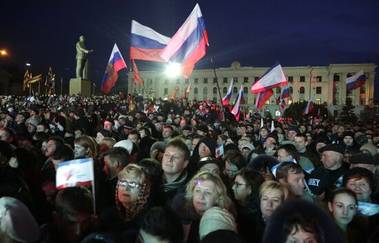 Crimea celebrates Reunification with Russia