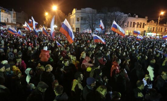Crimea celebrates Reunification with Russia