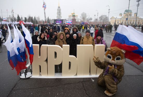 Crimea celebrates Reunification with Russia