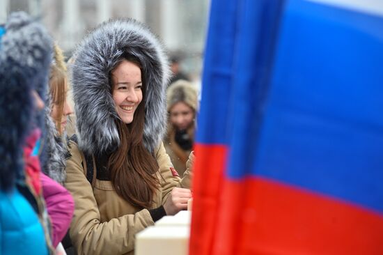 Crimea celebrates Reunification with Russia