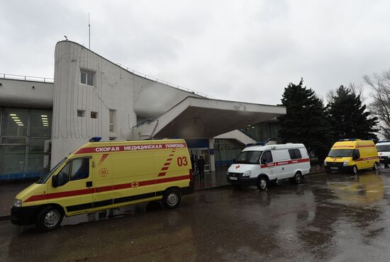 Boeing-737-800 passenger jet crashes in Rostov-on-Don