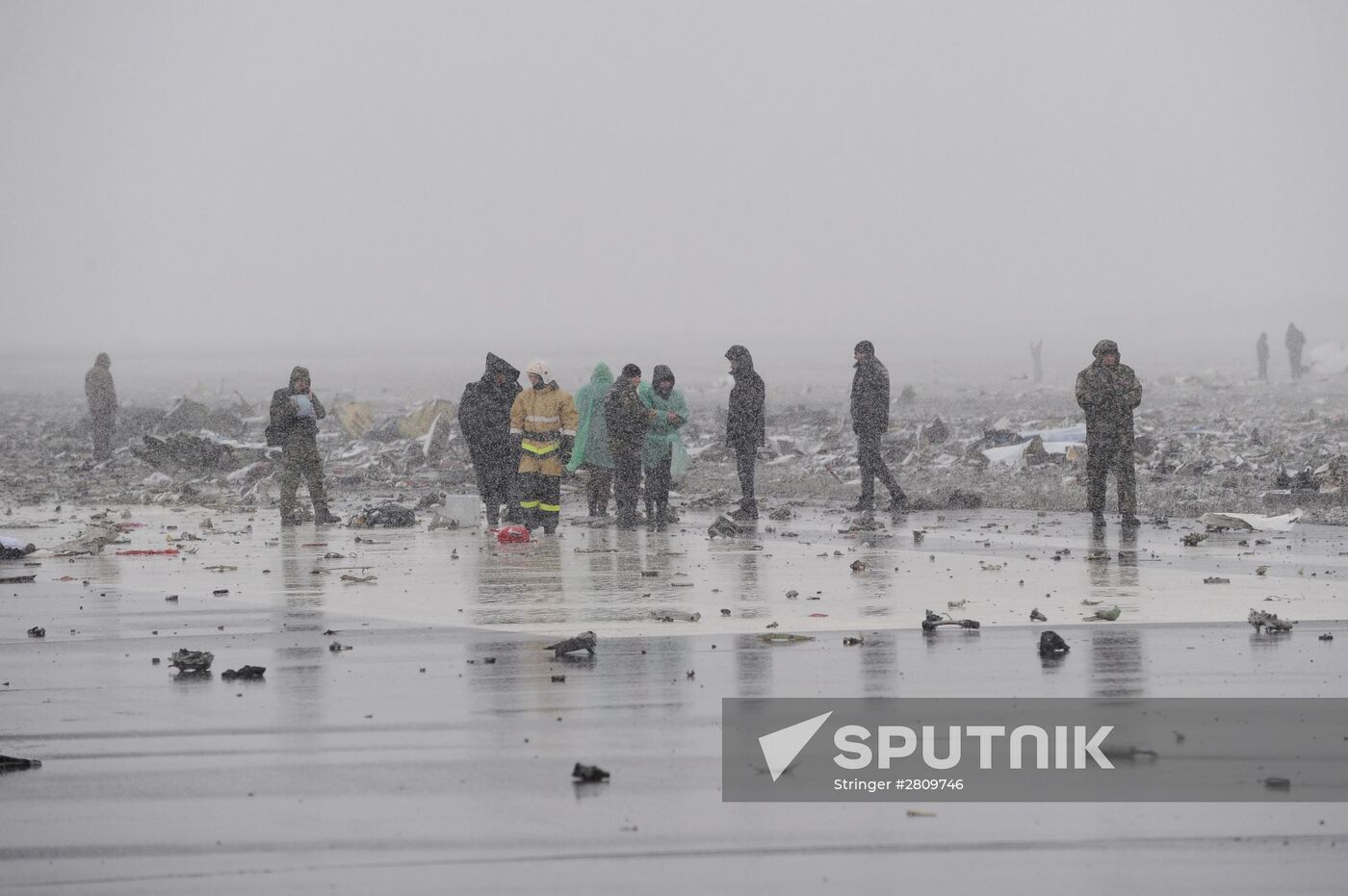 Boeing-737-800 passenger jet crashes in Rostov-on-Don airport