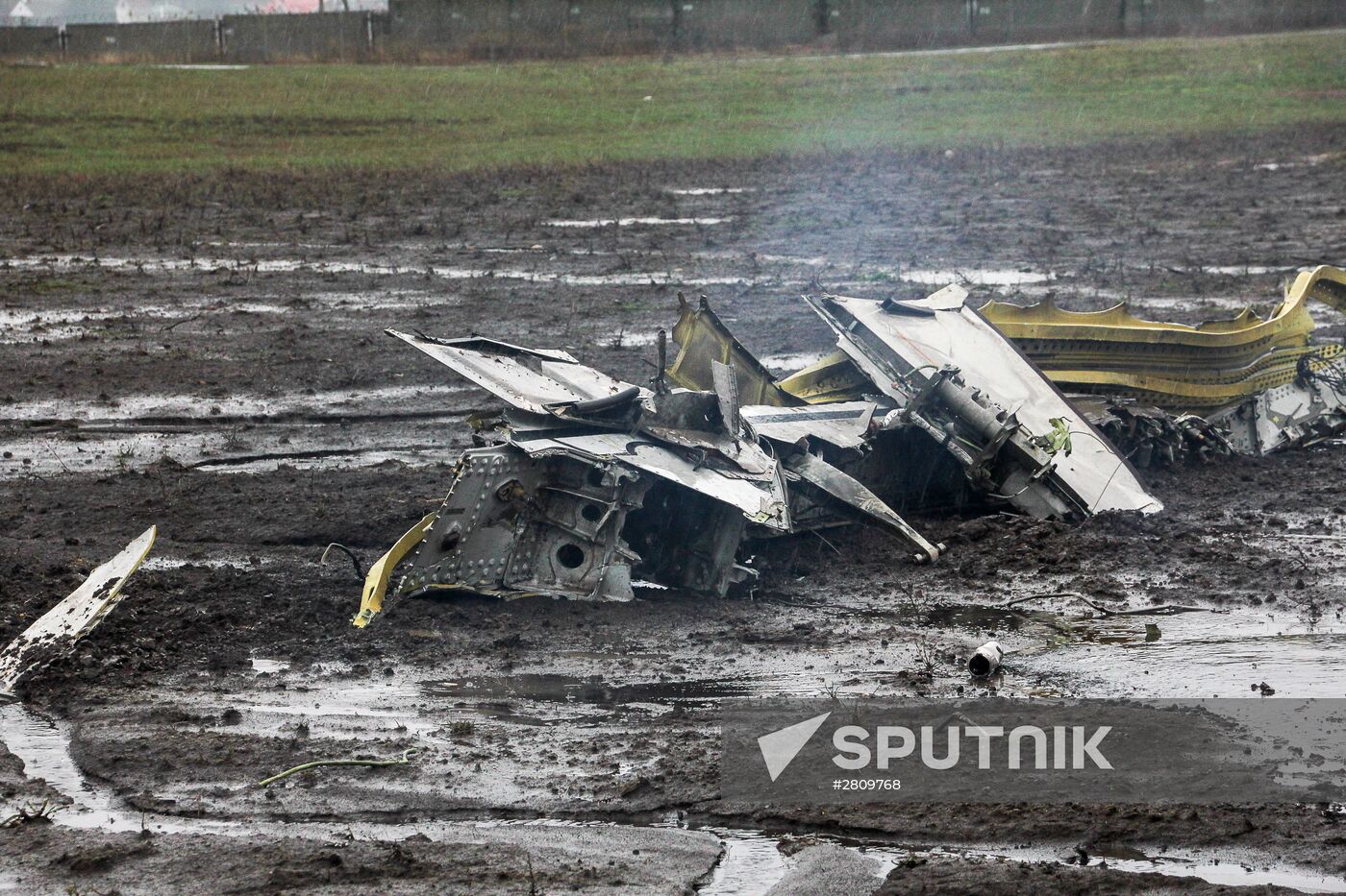 Boeing-737-800 passenger jet crashes in Rostov-on-Don airport